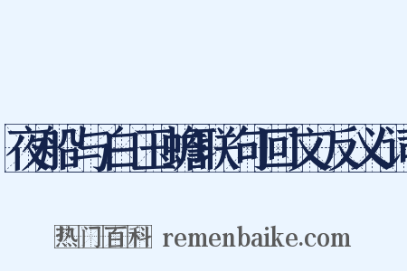 夜船与白玉蟾联句回文反义词是什么意思的图片